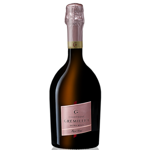 Champagne Gremillet Rose VRAI, $107.95 per bottle, Case of 6