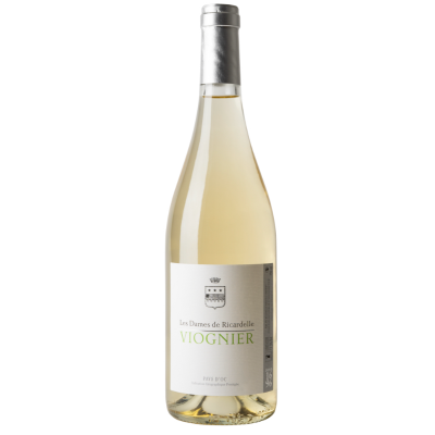 Les Dames de Ricardelle 2021 Viognier, $25.49 per bottle, Case of 12